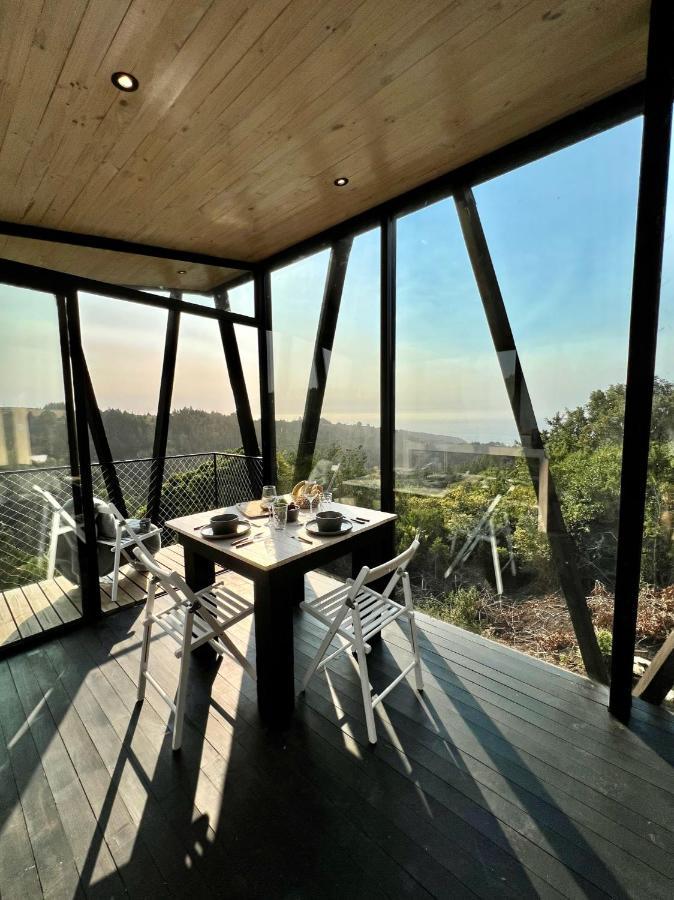 Casa Bosque Olas De Buchupureo Cobquecura Eksteriør billede