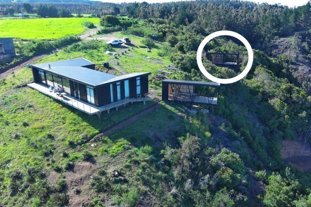 Casa Bosque Olas De Buchupureo Cobquecura Eksteriør billede